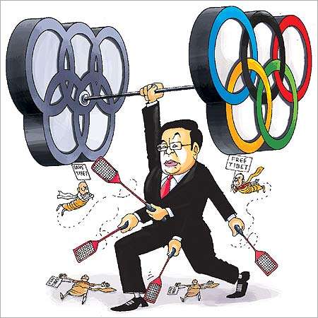 China’s coming out partyThe flamboyant success of the Beijing Olympics left the rest of the world awestruck. But China’s coming out party was marred by the brutal crackdown on freedom activists in Tibet. (Manjul / DNA)
