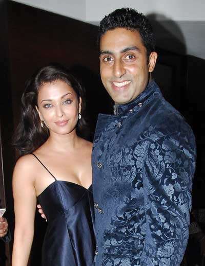Aishwarya Rai and Abhishek Bachchan