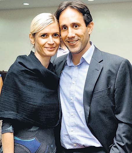 All formal: Ute and Guido
(Rakesh Ravindran / DNA)