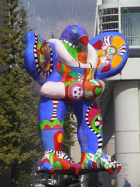 4. 'Lifesaver' Niki de Saint Phalle; Duisburg, Germany
It seems the only nice word critics of this piece are willing to use is "bright."
Unfortunately there are other words they also use to describe this hard-to-figure-out, multi-coloured, frenetic piece.
Photo courtesy: Wikipedia
(Reuters)