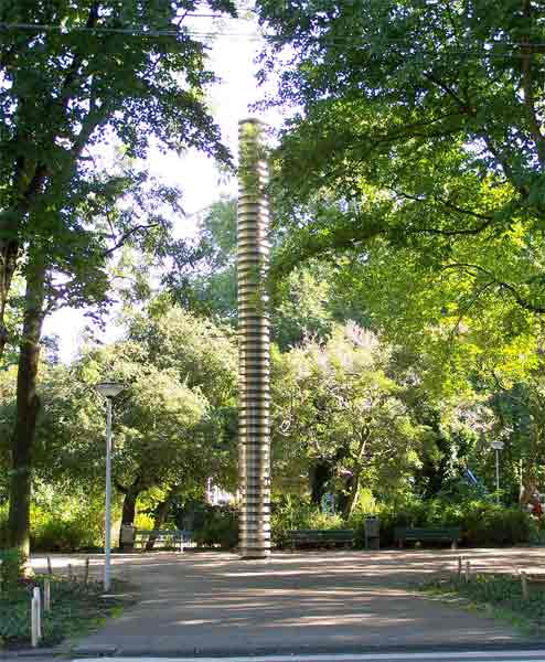 6. 'Winkler Prins Monument' Anthony Winkler Prins; Amsterdam
Resembling a screw without a top, this giant pole has about as much charm as, well, a screw without a top. Constructed in 1970, the towering cylinder of 54 stacked disks is a blight against the graceful trees by which it resides.
Picture courtesy: Wikimedia Commons
(Reuters)
