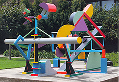 8. 'Caliope' Joe Slusky; Berkeley, California
Difficult though it may be to believe, this tribute to the 1980s aesthetic actually used to be an even bigger eyesore. The geometric pieces that make up the work and are painted in purples, reds, and yellows, used to be painted with smaller geometric shapes in equally outdated tones. Thank goodness for progress.
(Reuters)
