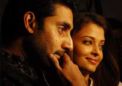 Aishwarya and Abhishek Bachchan