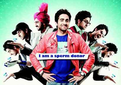 A poster of <i>Vicky Donor</i>