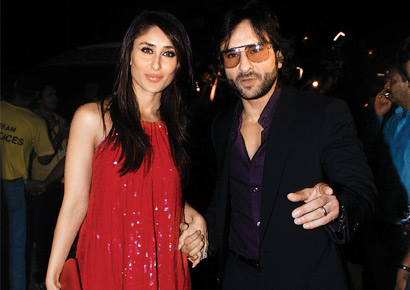 Kareena Kapoor with Saif Ali Khan
