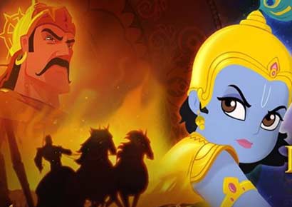 A poster of <i>Krishna Aur Kans</i>