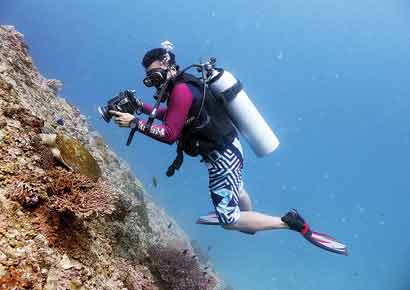 Bhushan Bagadia captures a turtle