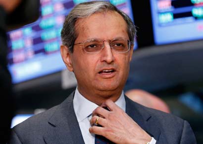 Vikram Pandit gives an interview on the floor of the New York Stock Exchange June 18, 2012.