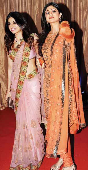 Shamita Shetty and Shilpa Shetty-Kundra