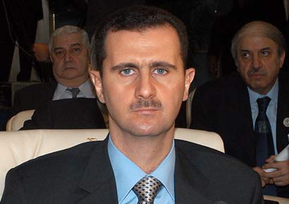 A file photo of Bashar al-Assad
