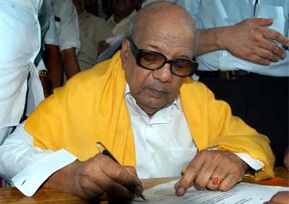M Karunanidhi