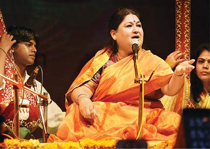Shubha Mudgal has no problem if some Diwali concerts feature popular songs