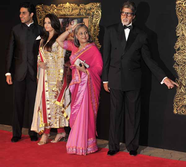 The Bachchan family: Abhishek, Aishwarya, Jaya and Amitabh
(Rajneesh Londhe/DNA)
