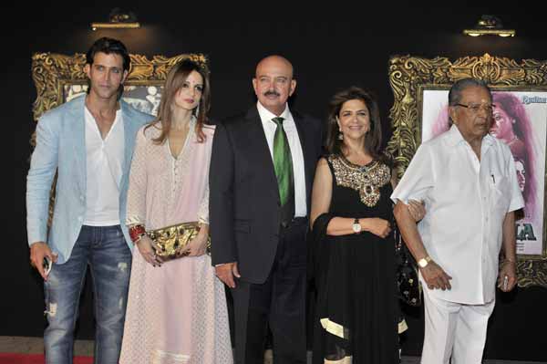 The Roshan family: Hrithik, Suzanne, Rakesh and Pinky
(Rajneesh Londhe/DNA)