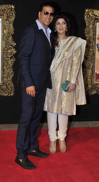 Akshay Kumar with Twinkle
(Rajneesh Londhe/DNA)