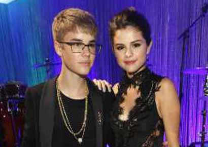 Selena Gomez and Justin Bieber 