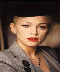 Madonna, 50, applies make-up, which makes her look 7 years younger.