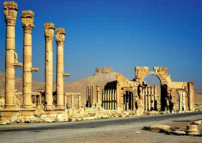 Palmyra, an ancient city in Syria