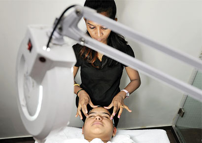 Avinash Jha visits a parlour every month to thread his unibrow.