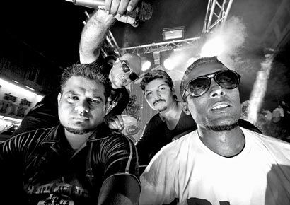 Mumbai-based <i>Pentagram</i> crew.