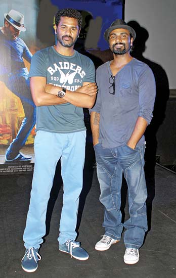 Prabhu Deva and Remo D�Souza came together for a dance 
trailer event
