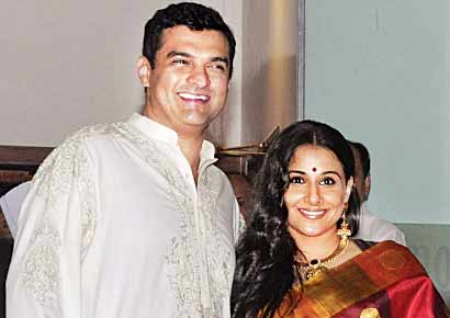 Vidya Balan and beau Siddharth Roy Kapur 