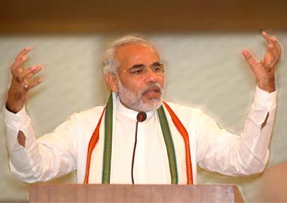 Narendra Modi set for hat-trick in Gujarat