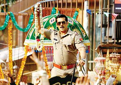 A still from <i>Dabangg 2</I>