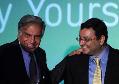 Ratan Tata with Cyrus Mistry