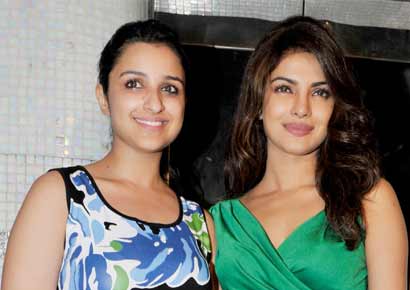 Parineeti and Priyanka Chopra