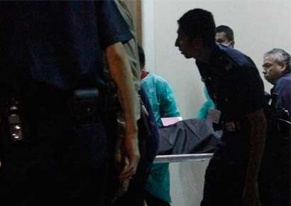 The Delhi gang-rape victim's body