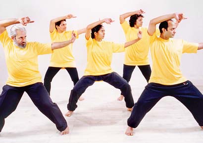 Tai Chi helps us slow down internally