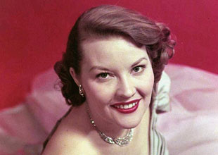 A portrait of Patti Page