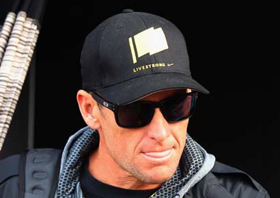 A file photo of Lance Armstrong