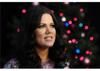 Khole Kardashian attends the season finale of Fox's <i>The X Factor</i> at CBS Televison City on December 20, 2012 in Los Angeles, California.