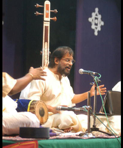 KJ Yesudas performs at concert at the Music festival in Chennai, Tamil Nadu in this file photo dated July 26, 2007.
