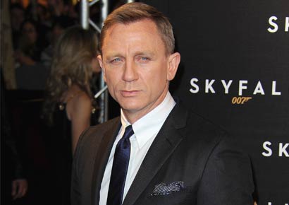 Daniel Craig who plays James Bond