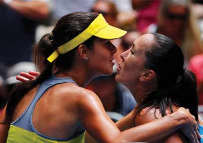 Ana Ivanovic and Jelena Jankovic