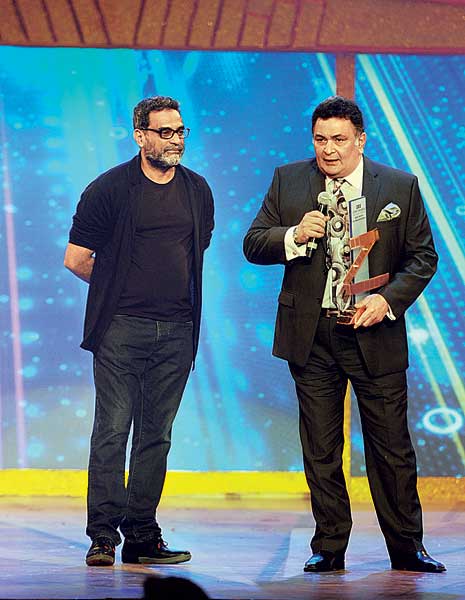 Rishi Kapoor was awarded for the best negative portrayal.
A ‘Different' Award: R Balki and Rishi Kapoor
(Pramod Thakur / DNA)