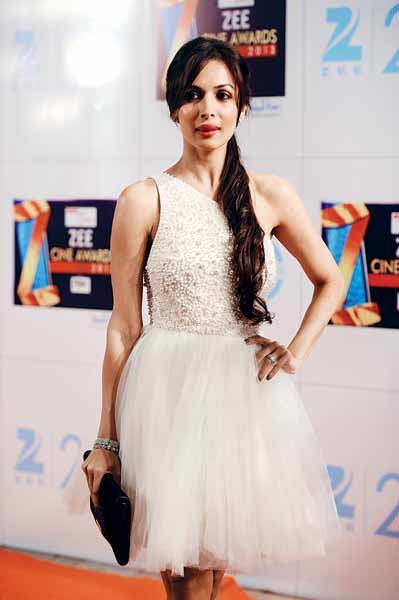 Malaika Arora-Khan keeps it simple with a double bracelet and her wedding band.