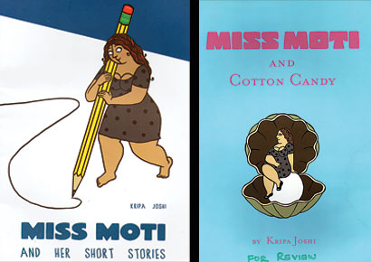 Two comic books drawn by Kripa Joshi.