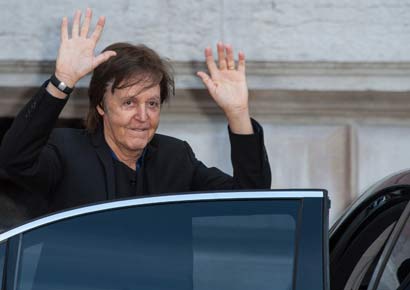 Sir Paul McCartney.