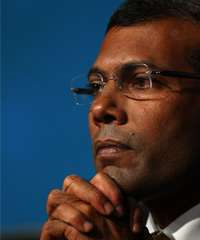 Mohamed Nasheed.