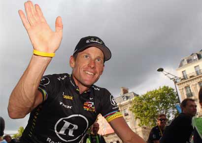 Lance Armstrong.