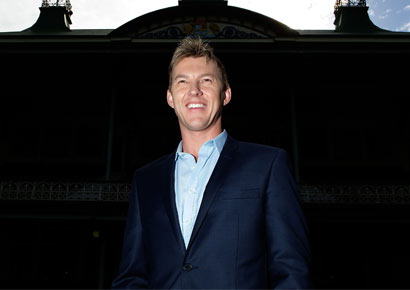 Former Australian pacer Brett Lee.