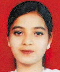 Ishrat Jahan.