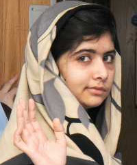Malala Yousufzai.