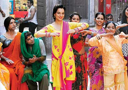Kangana Ranaut in the a still from Rajjo. Kangana Ranaut in the a still from Rajjo.