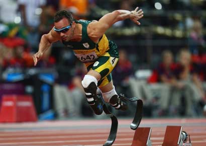 A file photo of Oscar Pistorius.