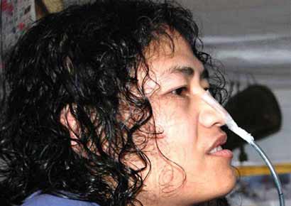 Irom Sharmila.
